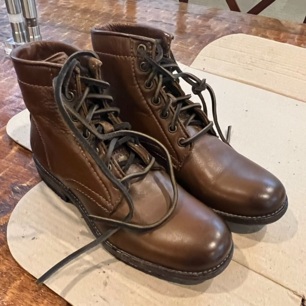 Frye Tayler Lace Up Boots-Women's